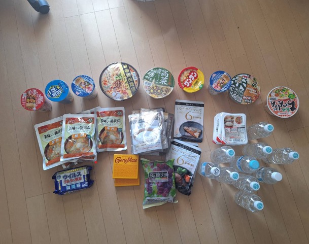 支援物資を従業員へ提供しました